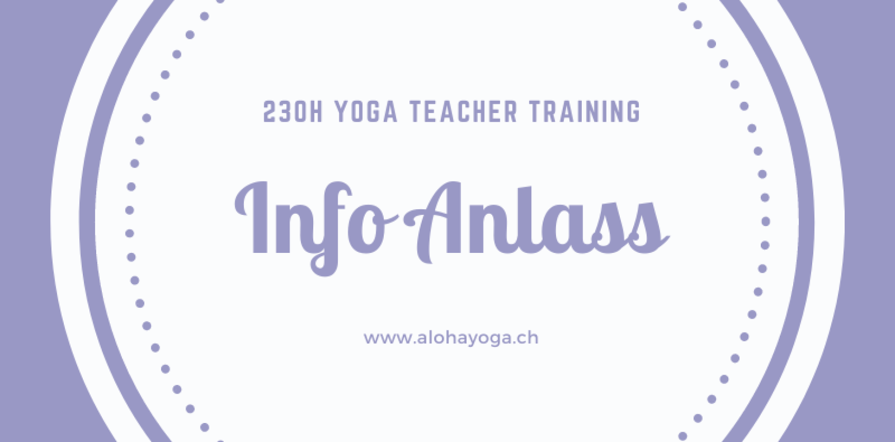 Info- und Praxisanlass zum YTT „My True Self“ 09.06.2023